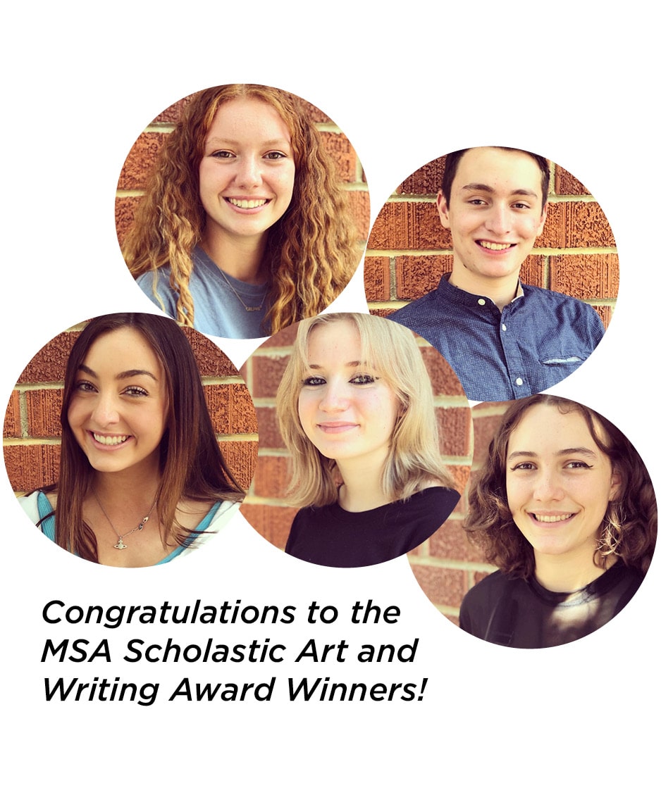 MSA Writers Earn Scholastic Writing Awards • Marin School Of The Arts