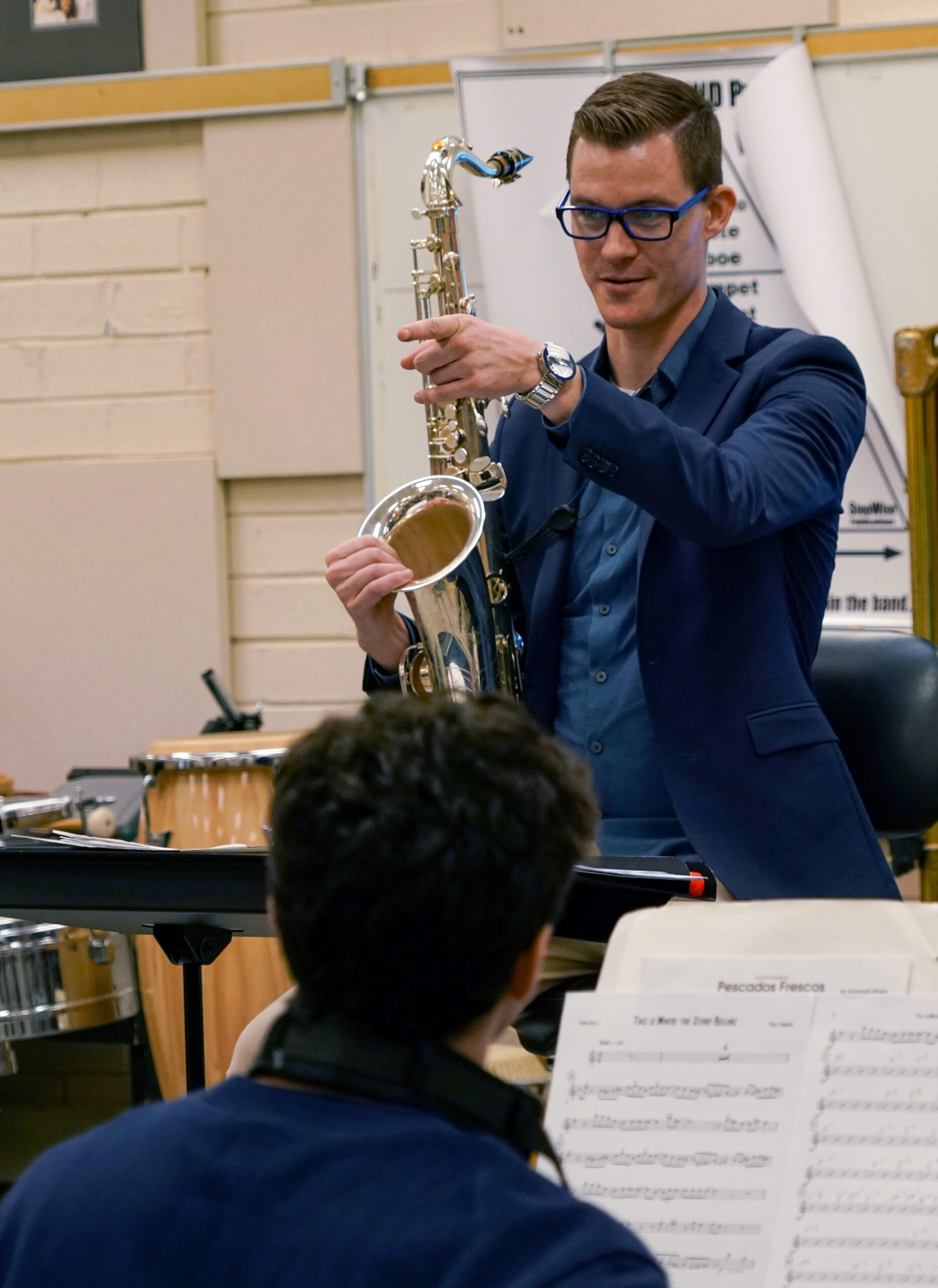 Dr. J Returns to MSA Jazz as Teaching Artist 4