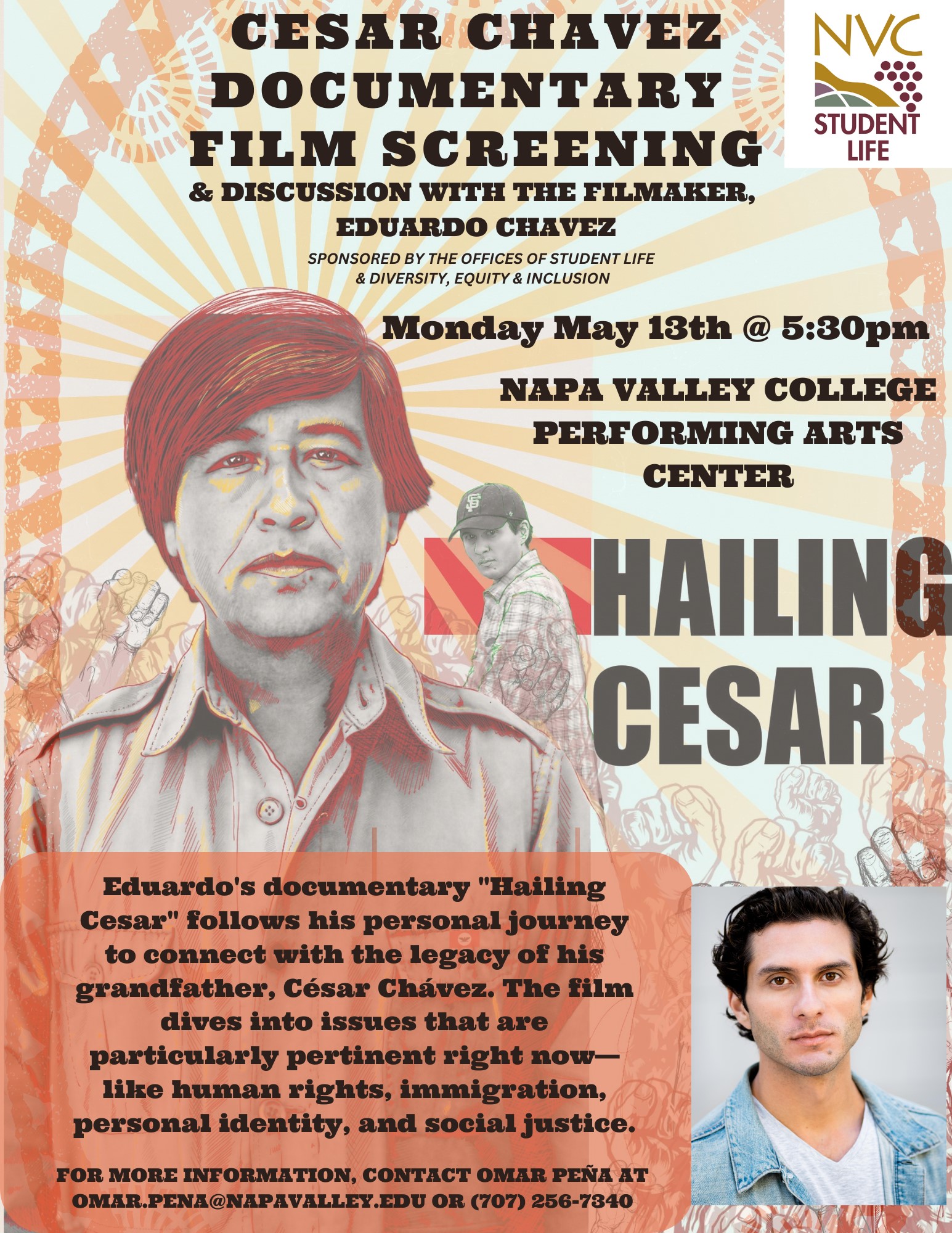 Cesar Chavez Documentary Film Screening & Discussion with Director Eduardo Chavez 1