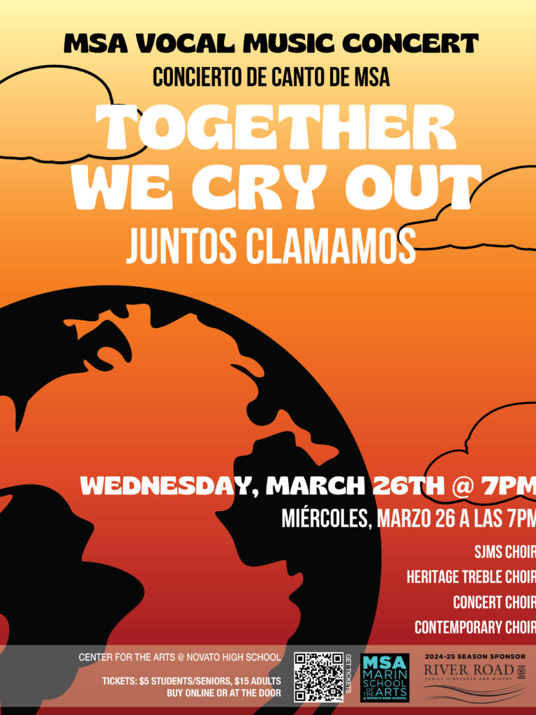 MSA Vocal Music Spring Music Concert: Together We Cry Out 2