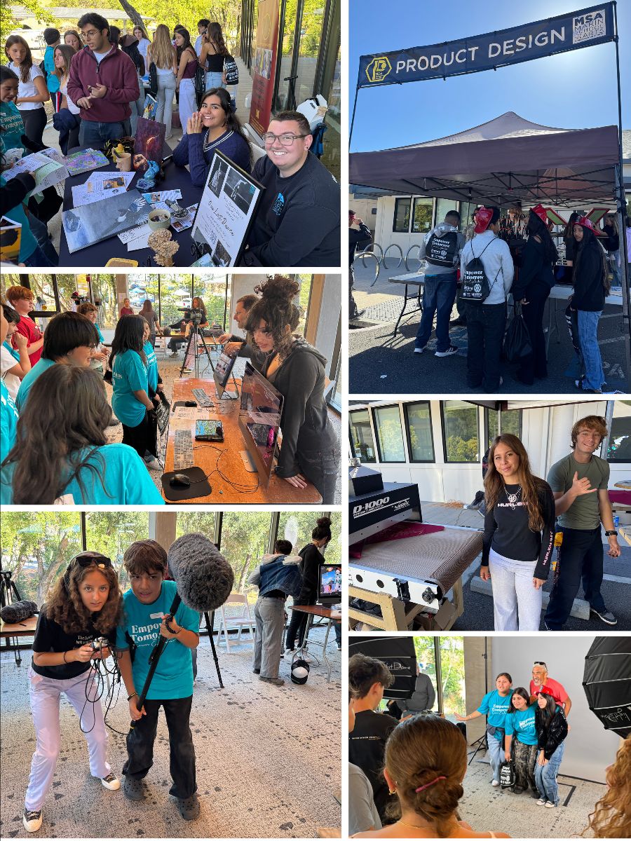 MSA Mentors Help Students Find their Inner Artist at Empower Tomorrow 1