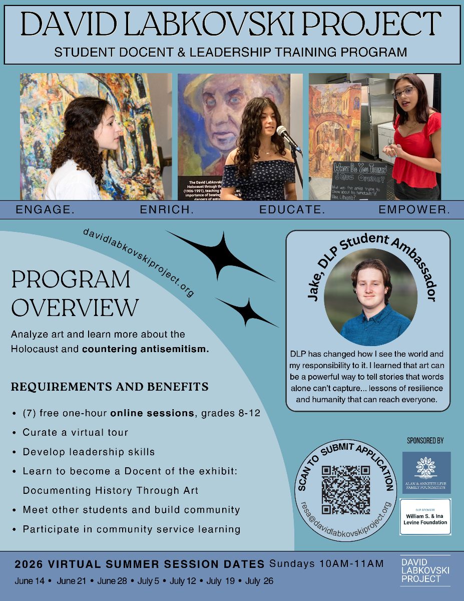 Summer Student Docent & Leadership Training Program 1