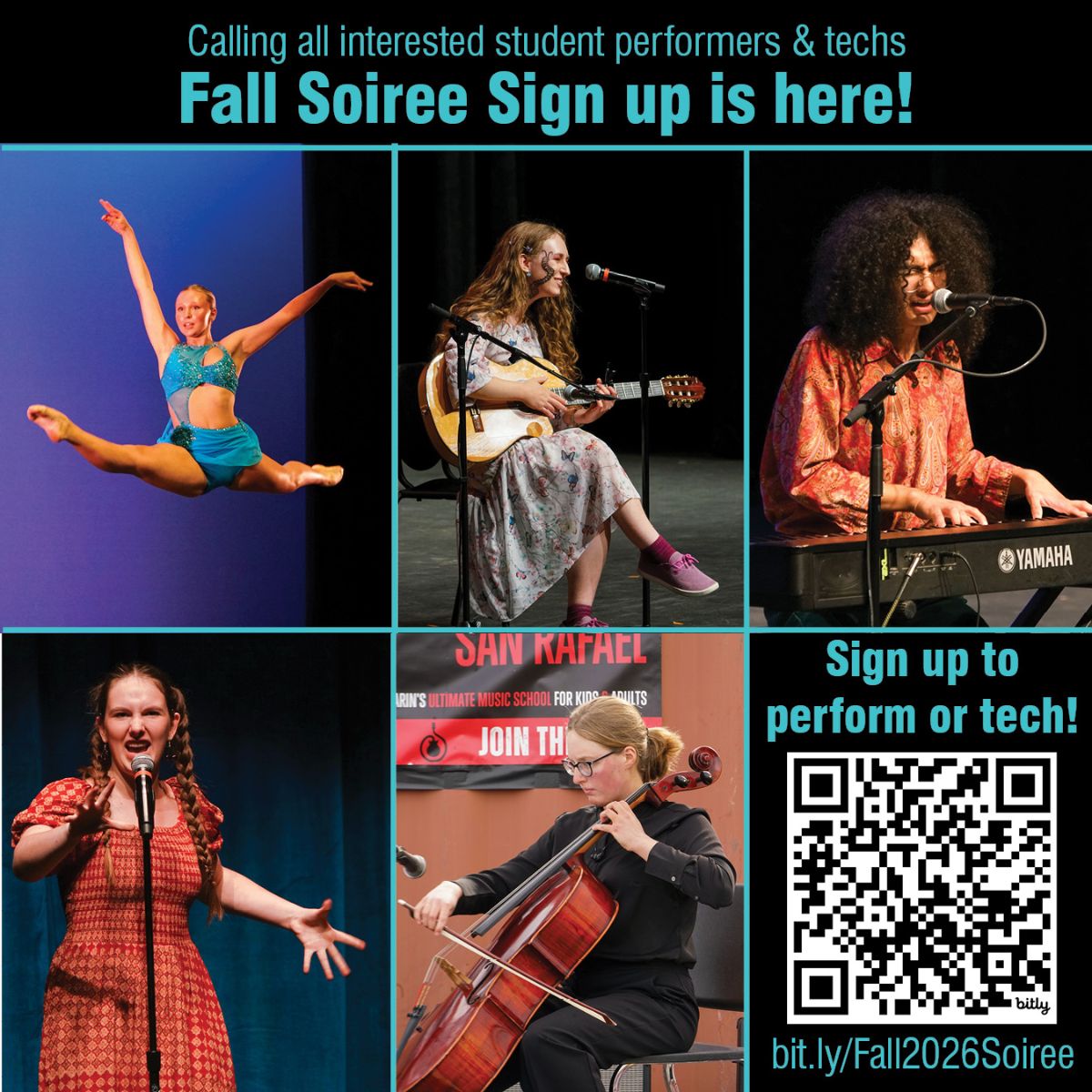 Sign up to Play at the Oct. 2 Soiree 1